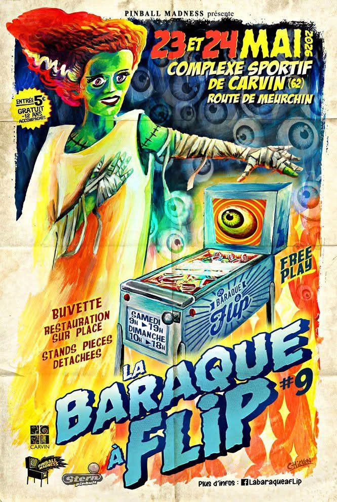 Affiche de La baraque à Flip